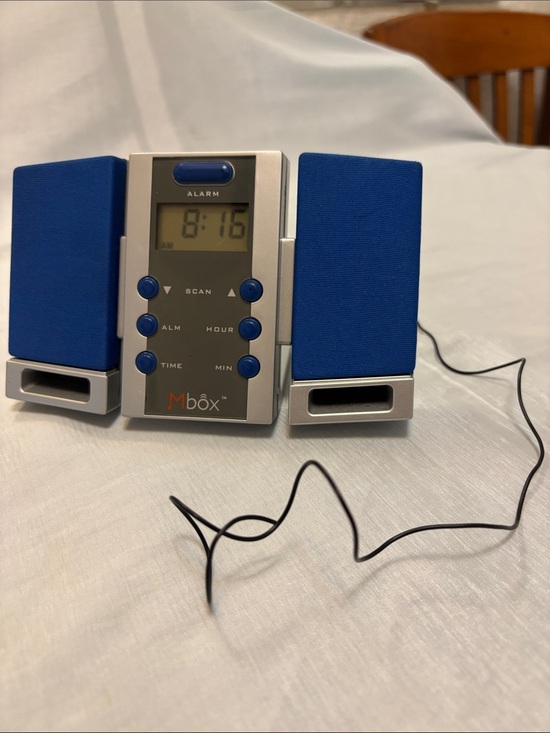 Mbox Other - Mini Boombox Radio with Alarm Clock